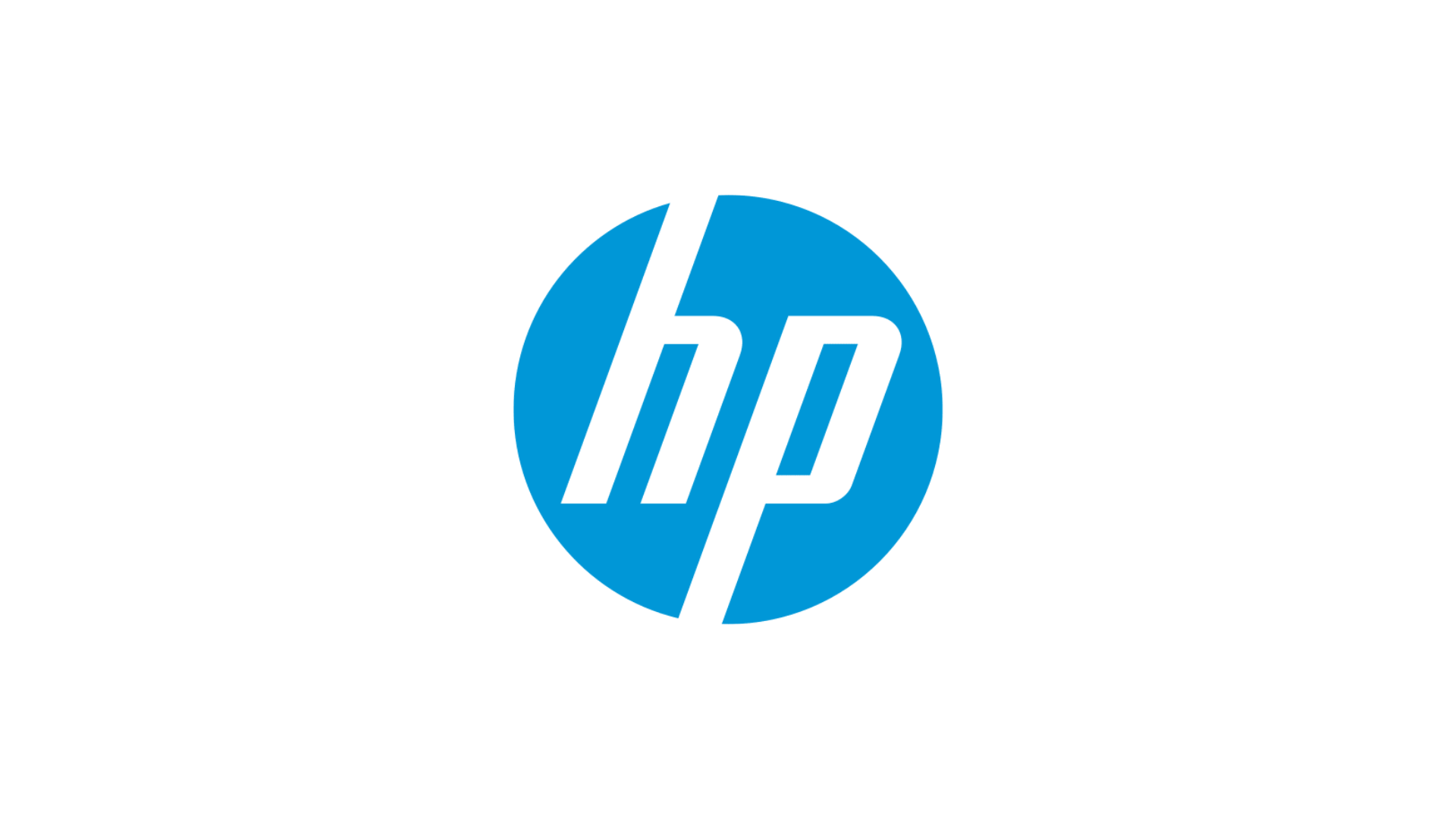 Logo de HP, partenaire matériel informatique d’EISN